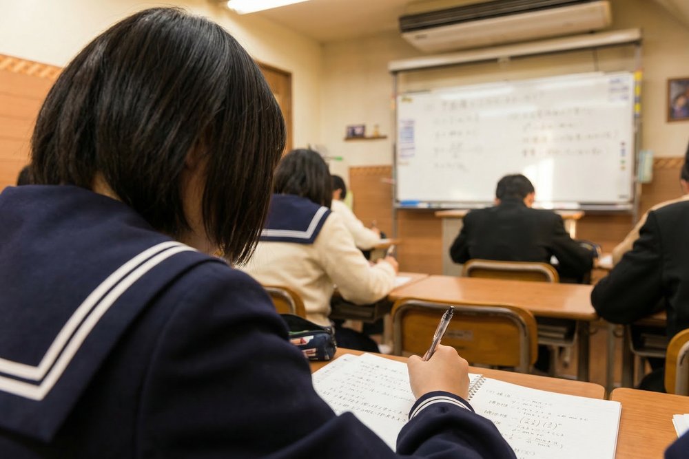 中学生クラスの授業風景